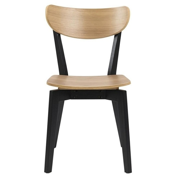 Krzesło Roxby naturalne czarne - ACTONA