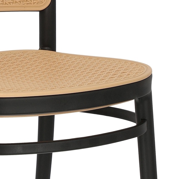 Krzesło Antonio czarne - Intesi