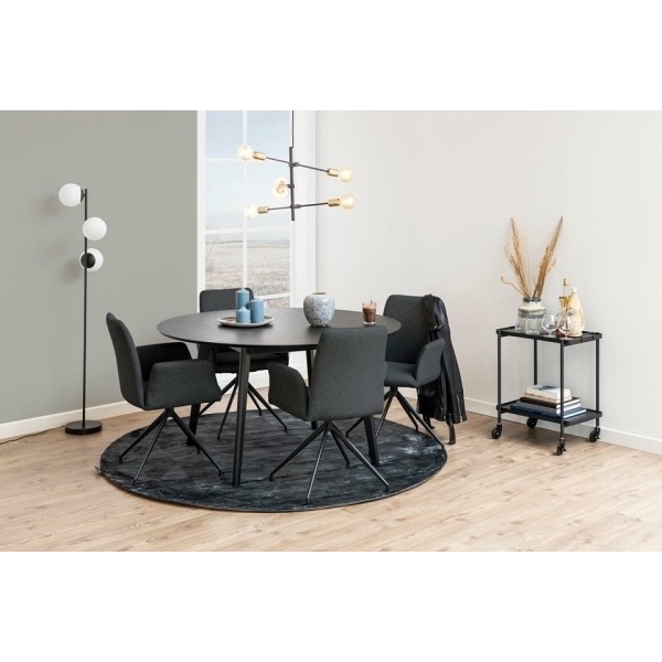 Krzesło Naya dark grey - ACTONA