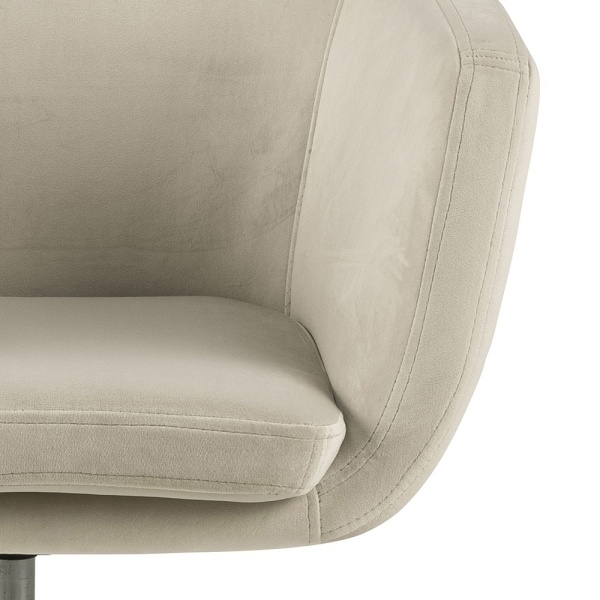 Krzesło obrotowe Nora beżowe - ACTONA