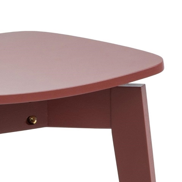 Krzesło Roxby bordowe - ACTONA