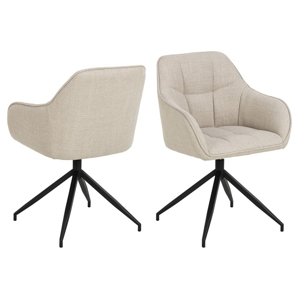 Krzesło Brenda beżowe - ACTONA