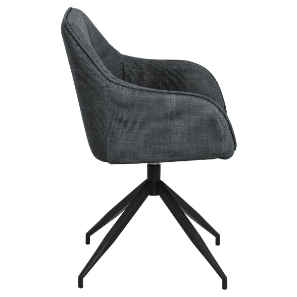 Krzesło Brenda szare ciemne - ACTONA