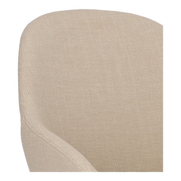 Krzesło Nels beżowe czarne nogi - Intesi