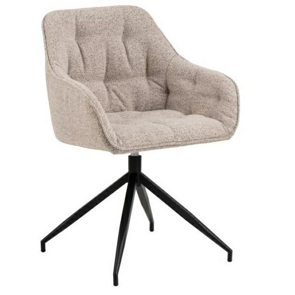 Krzesło Brooke obrotowe beżowe Monza - ACTONA