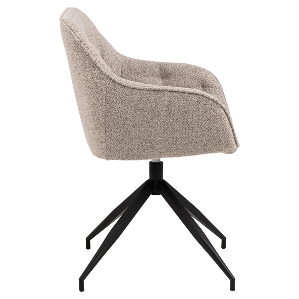 Krzesło Brooke obrotowe beżowe Monza - ACTONA