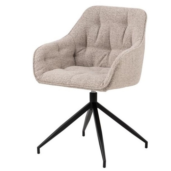 Krzesło Brooke obrotowe beżowe Monza - ACTONA