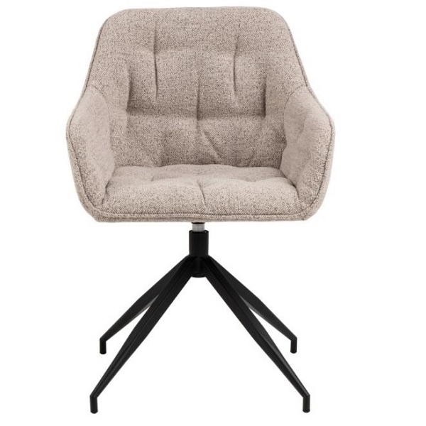 Krzesło Brooke obrotowe beżowe Monza - ACTONA