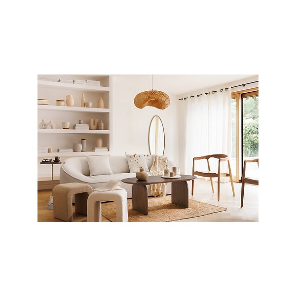 Krzesło Miyako naturalne drewno tekowe - Nordivo