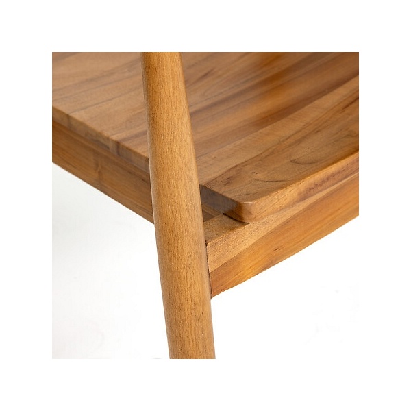 Krzesło Miyako naturalne drewno tekowe - Nordivo