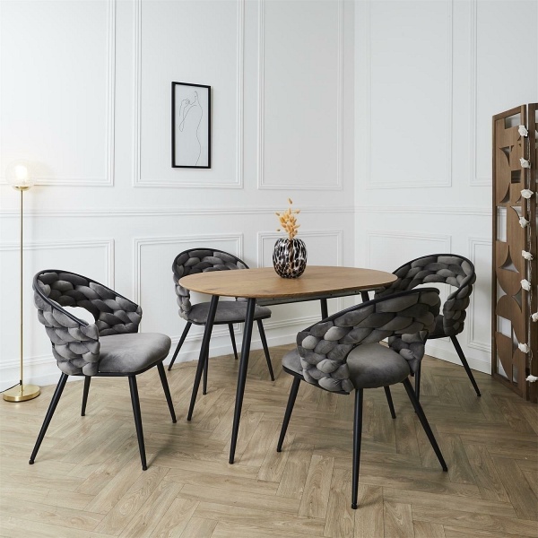 Krzesło Swyer szare - Intesi