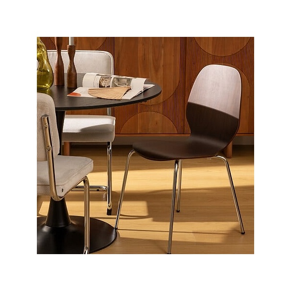 Krzesło Ouro orzech - Nordivo