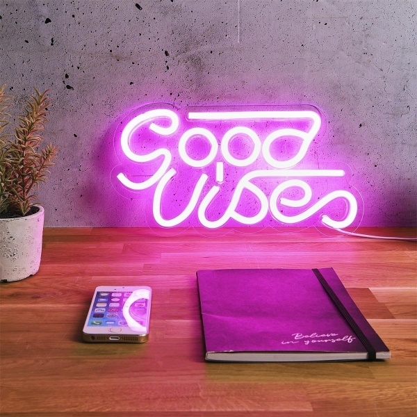 Lampa Good Vibes Neon LED - Intesi