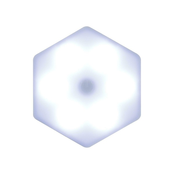 Zestaw 6 lampek ściennych Hexagonal 8,5x7,5cm - Intesi