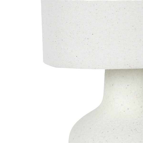 Lampa stołowa Lamil ceramiczna kremowa - Intesi