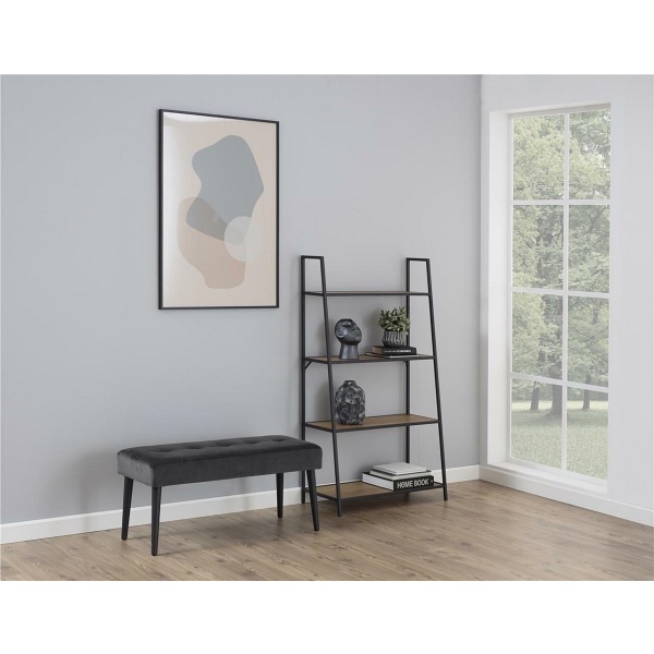 Ławka Glory VIC Dark grey - ACTONA