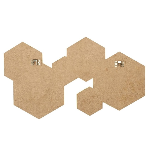 Dekoracja Aindar z heksagonów luster - Intesi