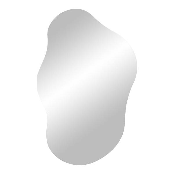 Lustro Palermo 50x55cm aluminium - House Nordic ApS