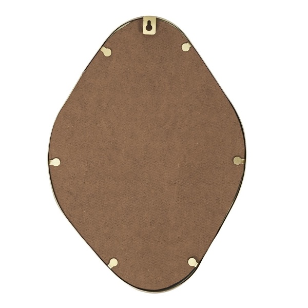 Zestaw 3 luster dekoracyjnych Arcilla złote - Intesi