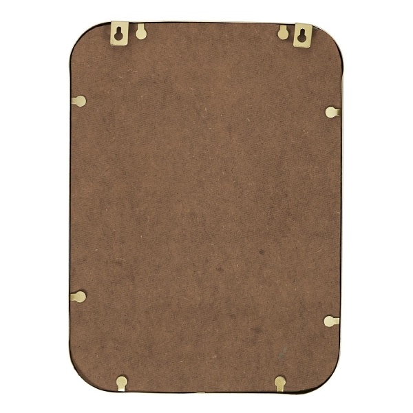 Zestaw 3 luster dekoracyjnych Arcilla złote - Intesi