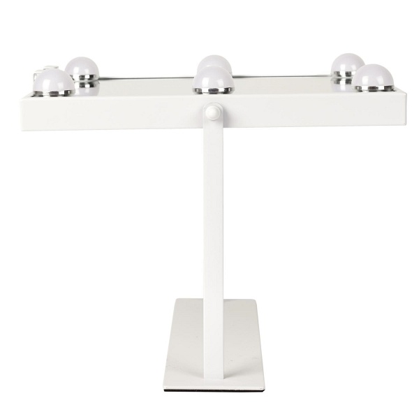 Lustro LED z głośnikiem i ładowarką - Intesi