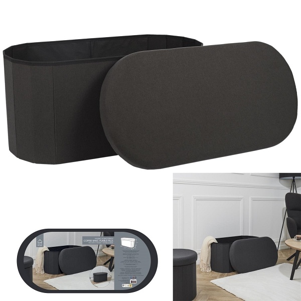 Ławka Olaf antracyt - Intesi