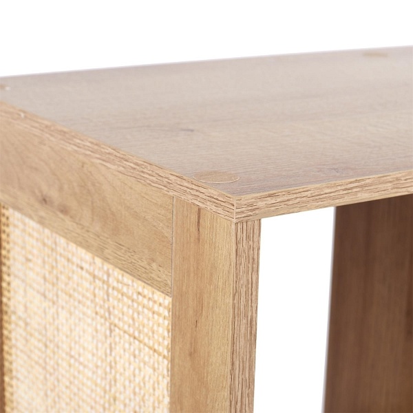 Regał Kali 4 półki naturalny - Intesi