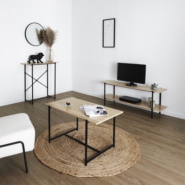 Stolik kawowy Loka naturalny - Intesi