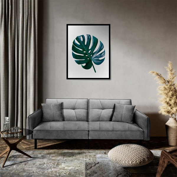 Sofa rozkładana Lurif szara - Intesi