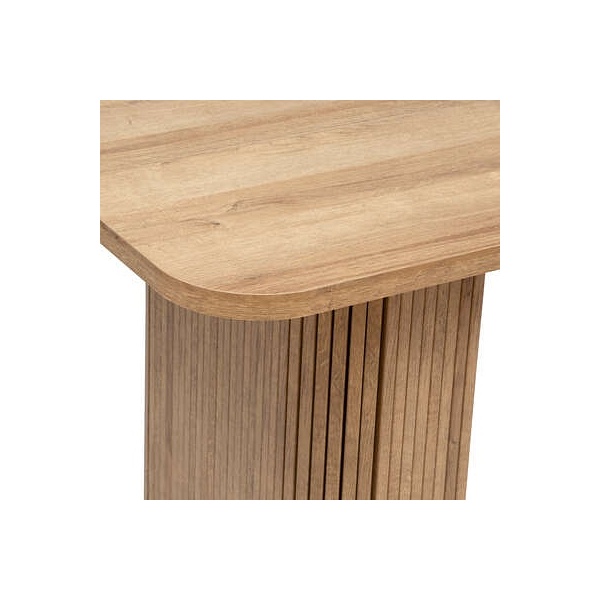 Stół Colva z efektem drewna - Nordivo