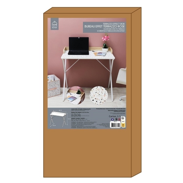 Biurko Brice lastryko naturalne - Intesi