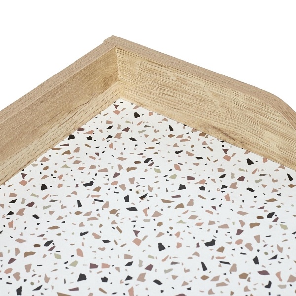 Biurko Brice lastryko naturalne - Intesi