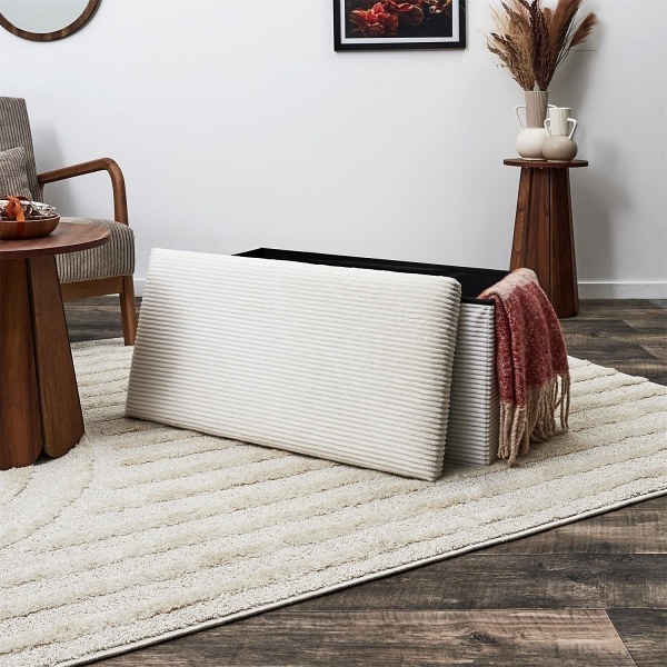 Pufa Velse Scott biała składana - Intesi