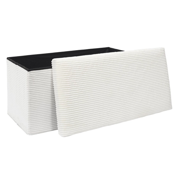 Pufa Velse Scott biała składana - Intesi