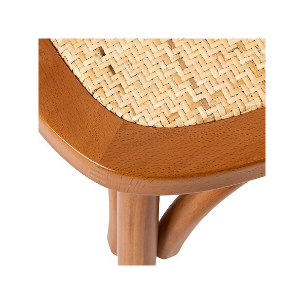 Krzesło Isak brązowe - Nordivo