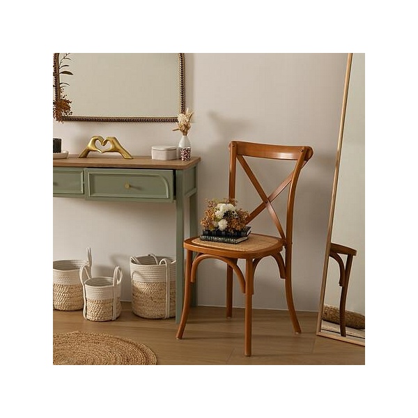 Krzesło Isak brązowe - Nordivo