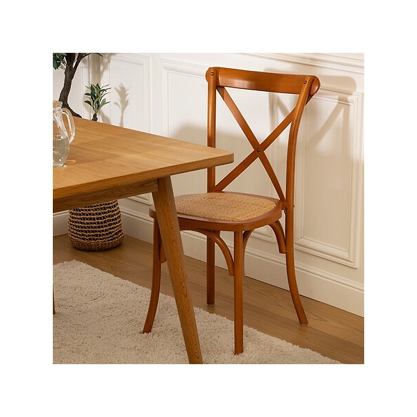 Krzesło Isak brązowe - Nordivo