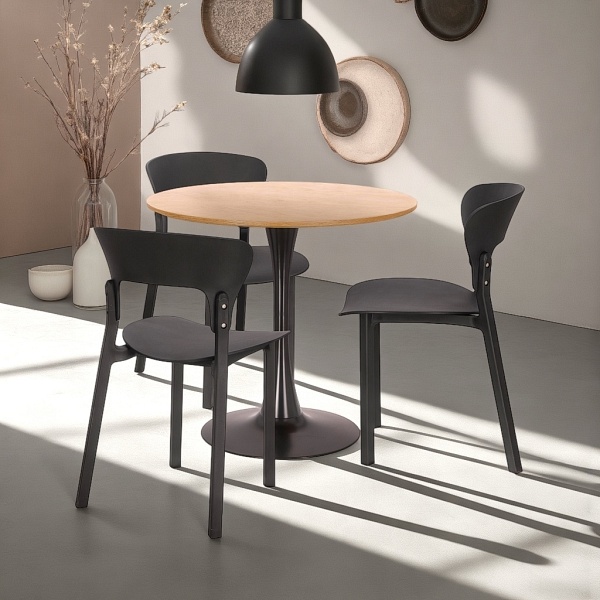 Krzesło Kabru czarne - Intesi