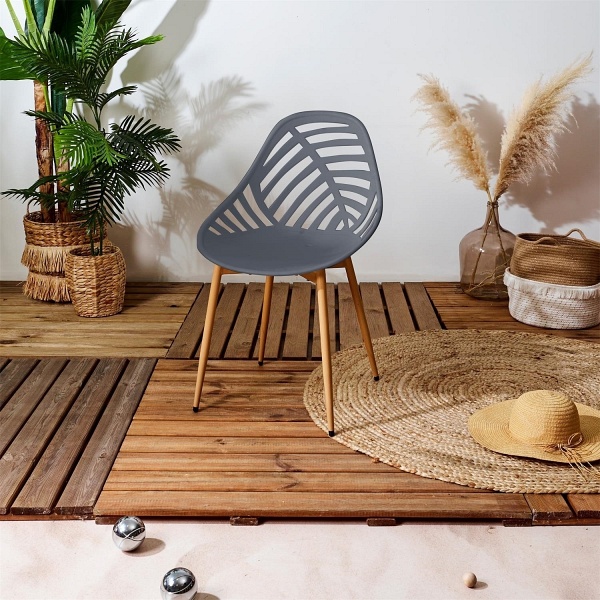 Krzesło Alameda szare - Intesi