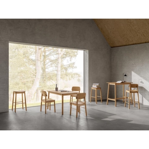 Stół Barlow 120x80cm dąb naturalny - ACTONA