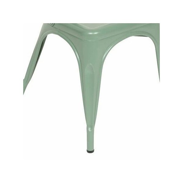 Krzesło Paris Edge metalowe oliwkowe - Nordivo