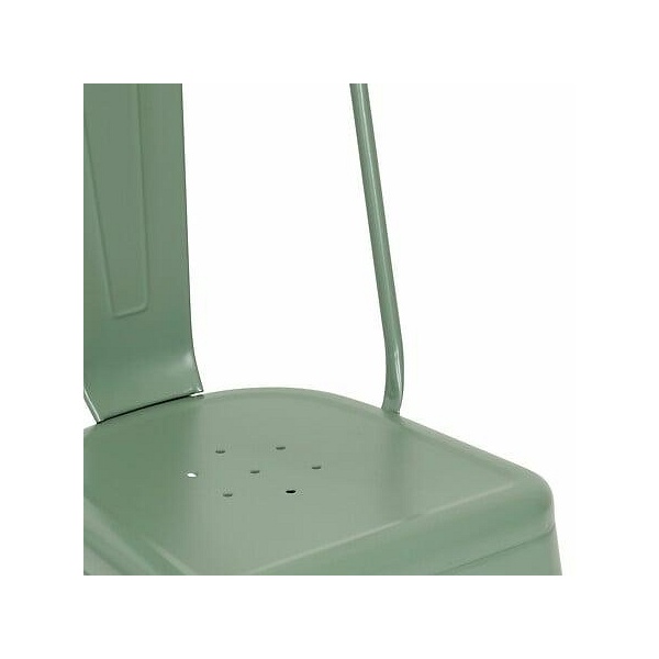 Krzesło Paris Edge metalowe oliwkowe - Nordivo