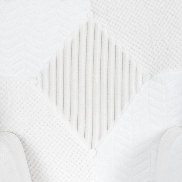 Fotel uszak Helsinki biały patchwork - Intesi