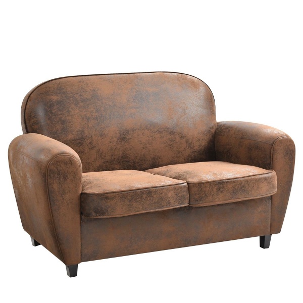 Sofa Klubowa Vintage brown - Intesi