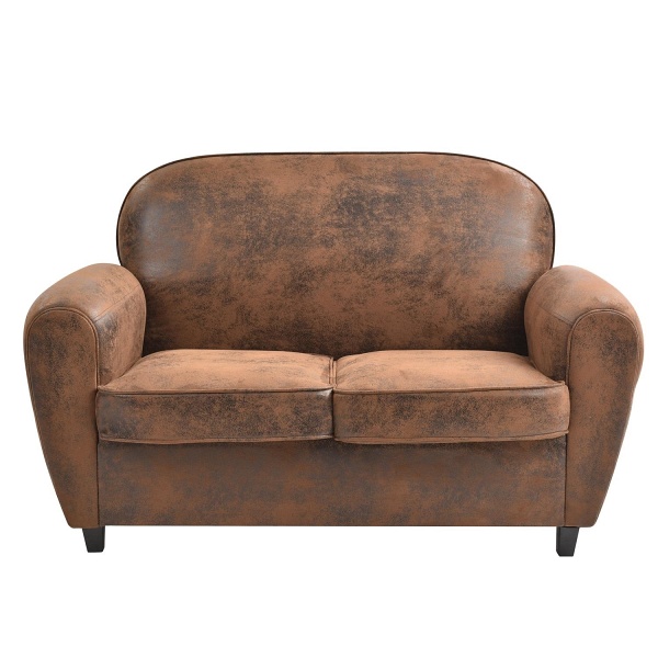Sofa Klubowa Vintage brown - Intesi