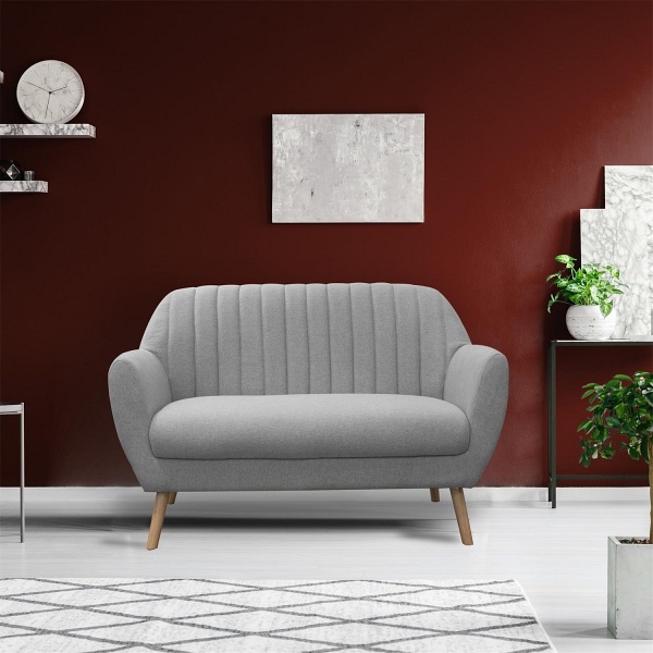 Sofa 2-sobowa Bella szara - Intesi