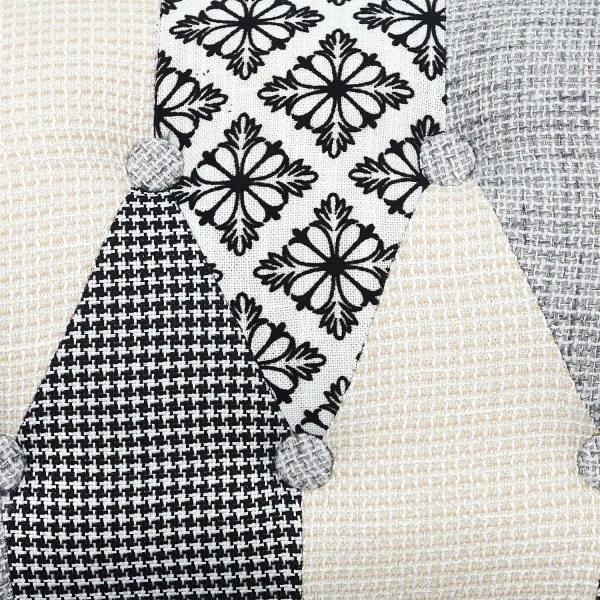 Krzesło Eleonora szara patchwork - Intesi