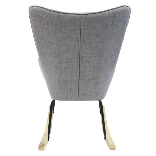 Fotel bujany Helsinki szary - Intesi