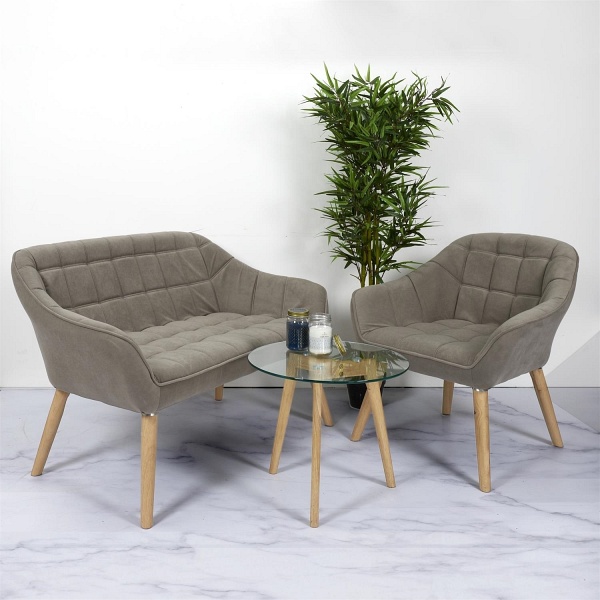 Sofa 2-sobowa Magnus taupe - Intesi