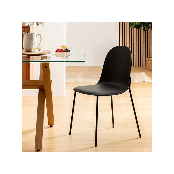 Krzesło Asan czarne - Nordivo